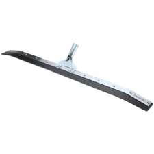 PRO SOURCE 36" Rubber Blade Floor Squeegee Tapered End, Black