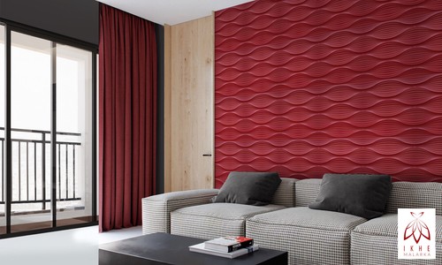 3m²/12 Stück 3D Paneele PVC Kunststoffpaneele Wandpaneele DNA viele Farben - Bild 3 von 20