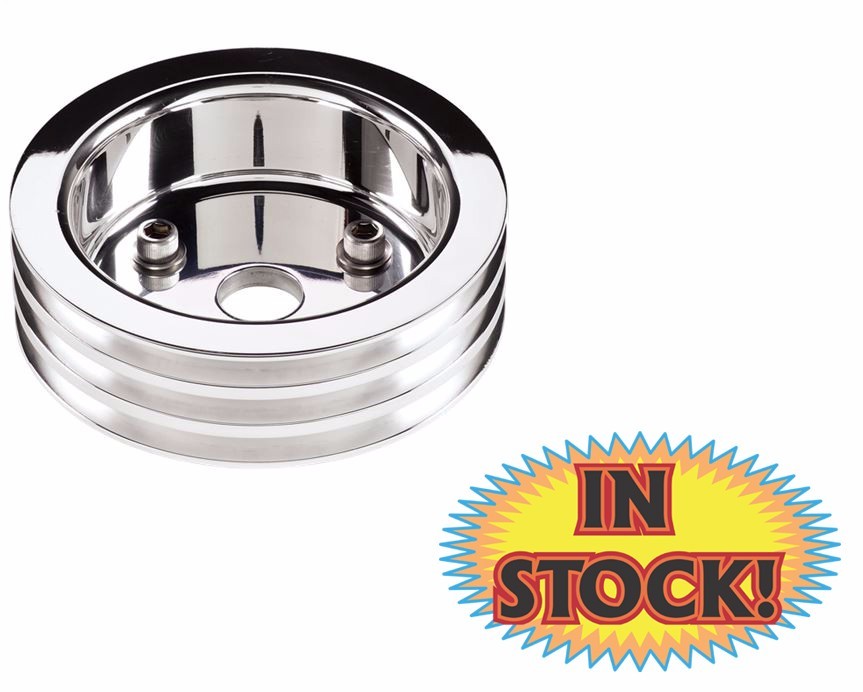 Specialty Products Crankshaft Pulley SBC SWP 3 Groove Specialty Products Crankshaft Pulley SBC SWP 3 Groove