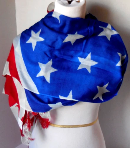 Nike Scarf USA Victory Scarf Adult Wool Red/White/Blue - Image 2 of 4