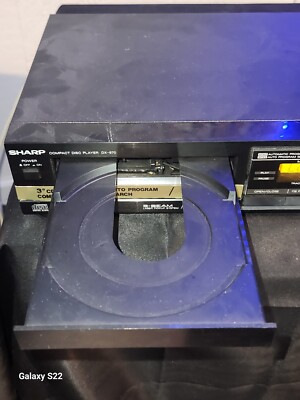 Sharp DX-670, CD Vintage Late 80s Compact Disc Player DX-670