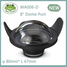 Seafrogs WA006-D 40m/130ft 8" Dome Port For Underwater Camera Case &phi;80mm* L67mm