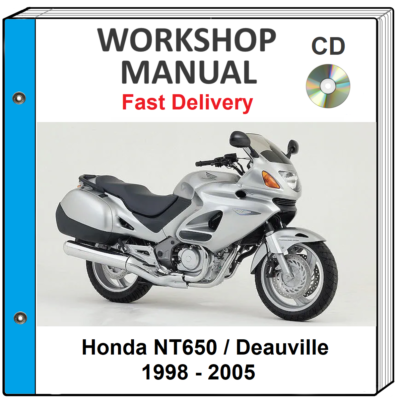 HONDA NT650 DEAUVILLE 1998 1999 2000 2001 2002 SERVICE REPAIR SHOP