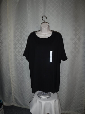 Size Plus Short Sleeve Women's T-Shirts ,3X,2X,1X,0X,Croft & Barrow Multi Color
