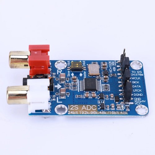I2S ADC Master Slave Mode Development Board WM8782S Audio Capture Card Module - Afbeelding 6 van 6