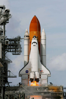 Space Shuttle Taking Science Excitement Print Wall Art Home Decor - POSTER 20x30