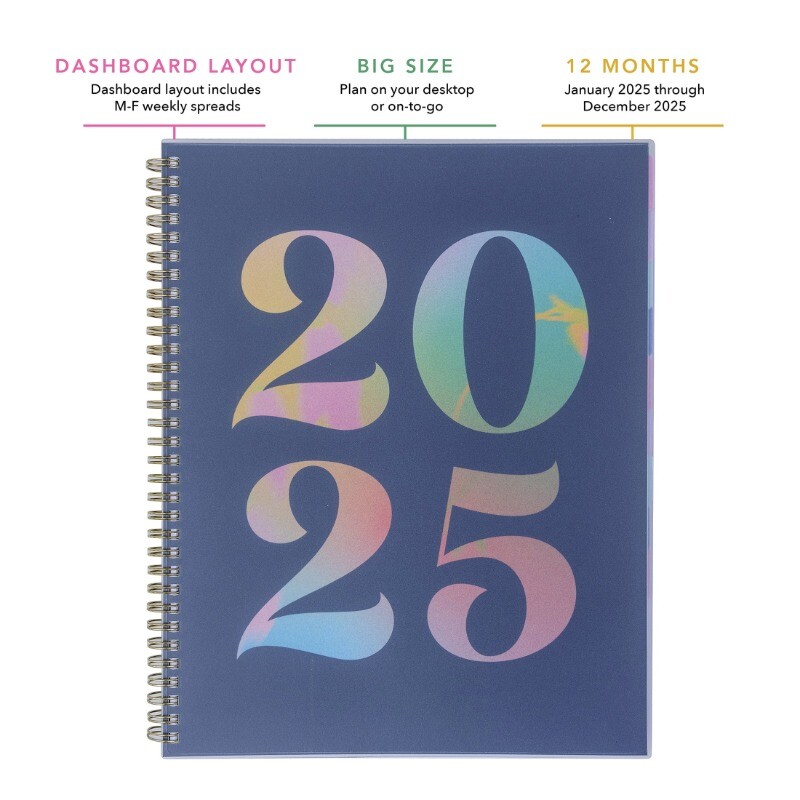 2025 Organized by Happy Planner 12Month Monthly Weekly Planner, 8.5" x 11" eBay