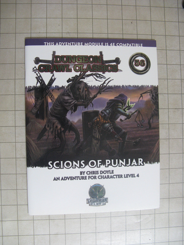 DUNGEON CRAWL CLASSICS #56 SCIONS OF PUNJAR 4E AD&D Dungeons & Dragons D&D