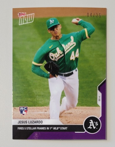 2020 Topps Now 54 Jesús Luzardo