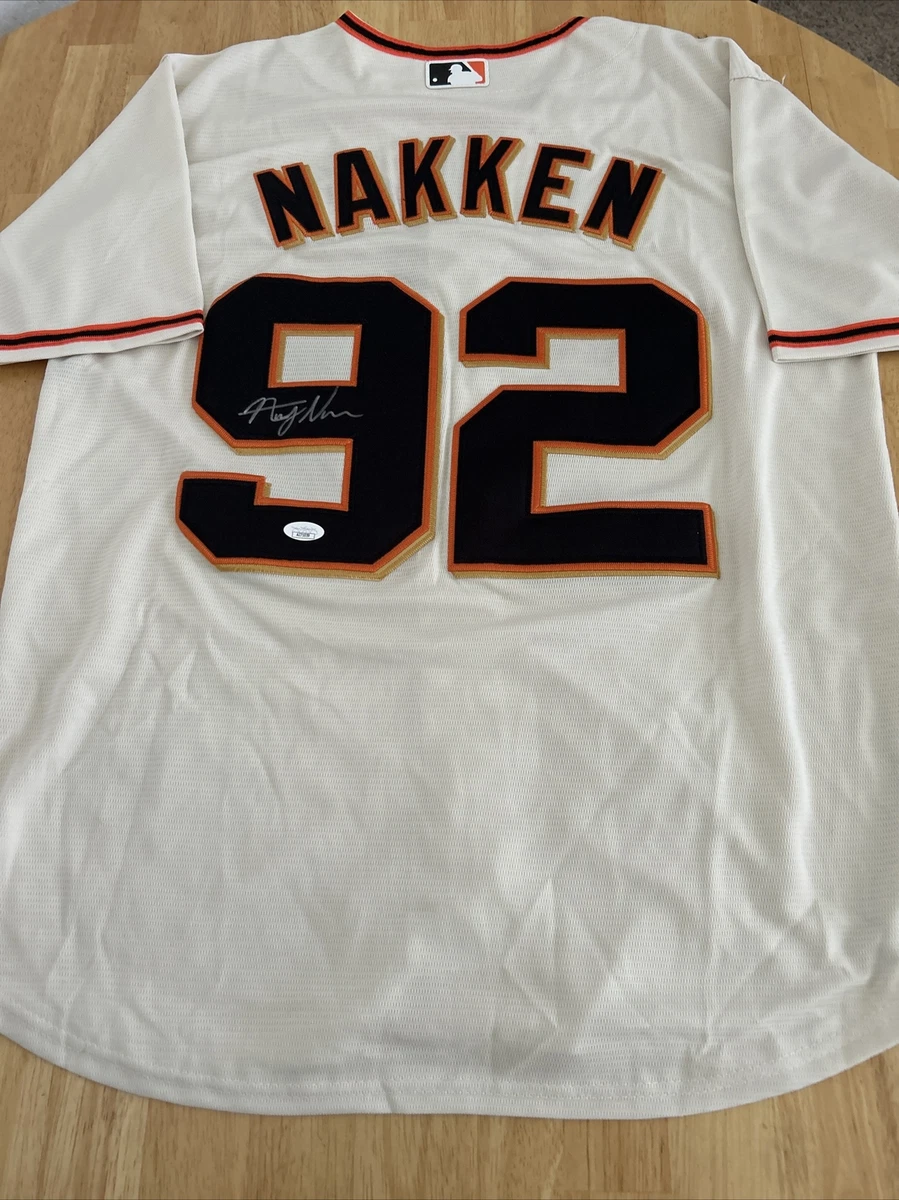 Alyssa Nakken San Francisco Giants Autographed Jersey JSA Certified