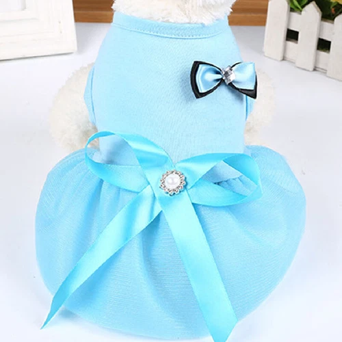 Pet Clothes Summer Small Dog Cat Dress Cute Princess Chihuahua Puppy Skirt🎀 - Picture 16 of 57