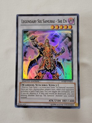 Six Samurai Deck Yugioh Card (44 Cards) Legendary 6 Samurai Shi En Secret Shien