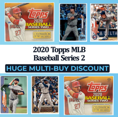 2020 Topps MLB Baseball Serie 2 - Pick Your Card