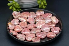 Rhodochrosite Carving - Heart