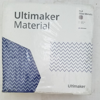 UltiMaker PLA Silver Metallic Filament 2.85mm-750g - 817146020195
