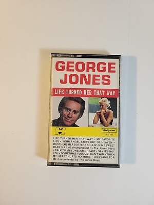Cassette George Jones Life Turned Her That Way 1988 Highland Music Tested