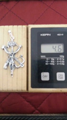 LEGION ESPAÑOLA CRISTO DE LA BUENA MUERTE PLATA MACIZA - Bild 4 von 6