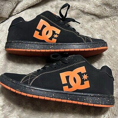 DC Sneaker Shoes Black Orange Gaveler Skater ADYS100536 DC Sneaker Shoes Black Orange Gaveler Skater ADYS100536