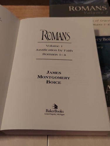 Romans: Volume 1-4: James Montgomery Boice: LIKE NEW !! SEE PICTURES !! - Bild 7 von 14