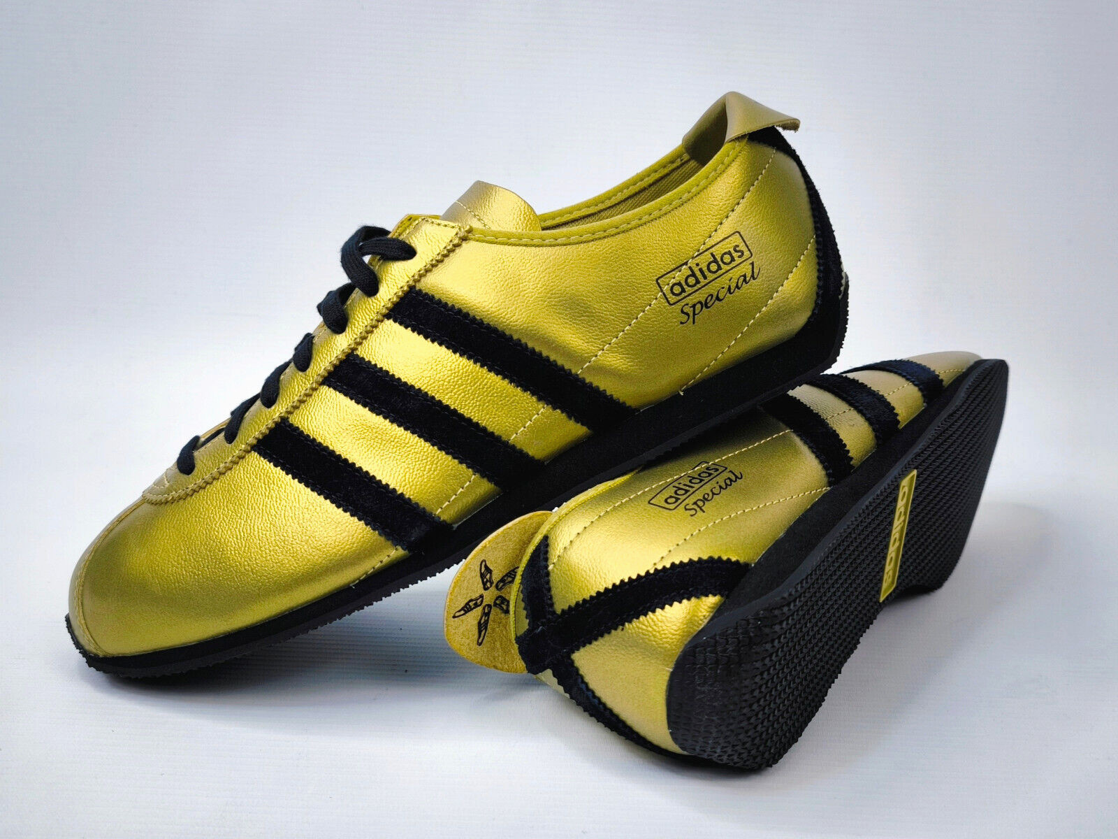 靴 adidas MARATHON VIN M 62 27.5 adidas Marathon Vin M `62 2007 Black Gold Gr. UK 8.5 / Eur