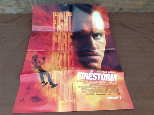1997 Firestorm Original Movie House Full Sheet Poster