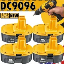 2/4PACK 18V For Dewalt 18 VOLT 7.0Ah DC9096 DC9098 NiMh Battery DC9096-2 Replace