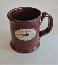 2013 Mint Handmade Saratoga 150 Years Commemorative Sunset Hill Stoneware Mug