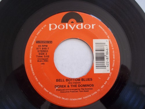 DEREK & THE DOMINOS Layla / Bell Bottom Blues 45 RPM 7" Record POLYDOR Time Pcs - Foto 6 di 6