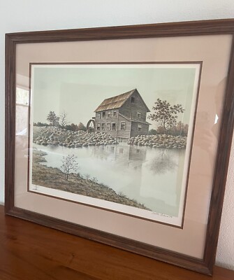 23 x 26 inches framed Butler Brown Millpond Reflections - signed | eBay