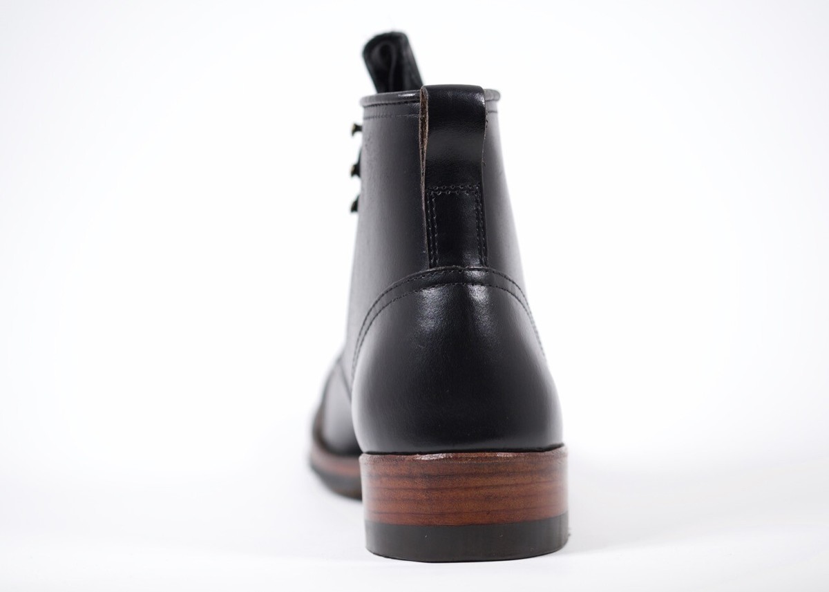 Julian Boots, Bowery Boot, Black,Horween CHRXL, Handmade Julian Boots, Bowery Boot, Black,Horween CHRXL, Handmade