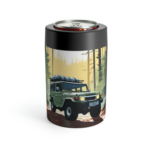 Toyota Land Cruiser Can Cooler Stainless Steel - Picture 1 of 7