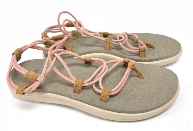 Teva Voya Infinity Tropical Peach Womens Strappy Sandal Size 9m For Sale Online Ebay