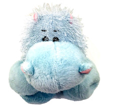 Webkinz Furry Blue Hippo 8" Plush HM009 Ganz No Code