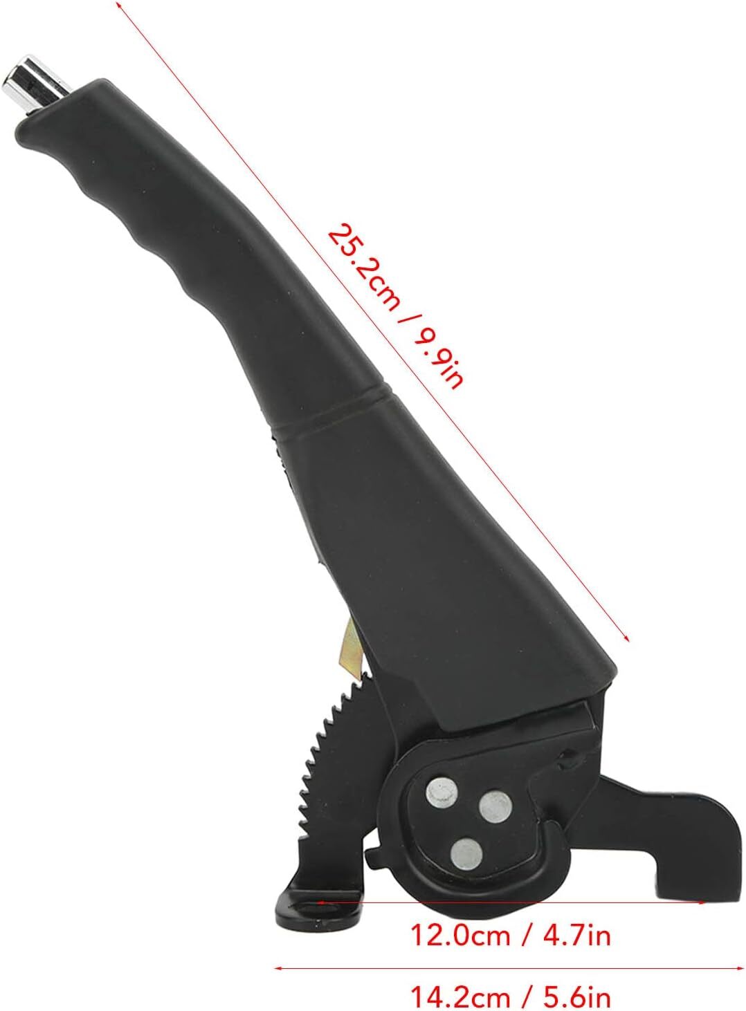 Keenso Handbrake Lever, Metal Alloy Rubber Parking Brake normal
