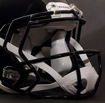 ATLANTA FALCONS NFL Riddell Speed CU-S2BD-SW Football Helmet Facemask/Faceguard