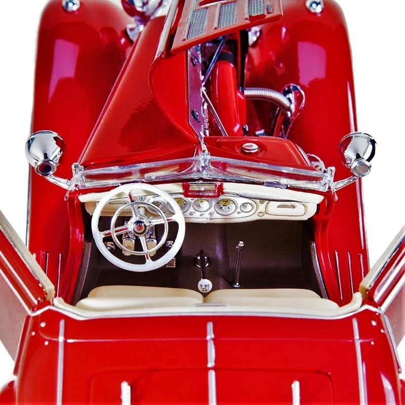 Mercedes Benz12Classic Car1930Custom1 18Built Metal Body Model24Vintage1959 1967 - Image 4 of 4