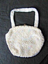 EPIC Antique Handmade Beaded Walborg Purse Made In Belgium Early 1900's