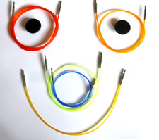 KNITPRO Interchangeable Coloured Needle Cable ~ Choose Size