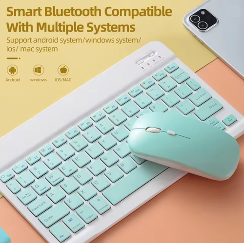 Silent Bluetooth Mouse Quiet Thin Slim Matte Optical Mouse Wireless (New) - Picture 2 of 13