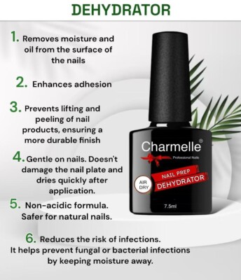 Acid-Free Natural Nail Dehydrator & Primer - Saviland Official