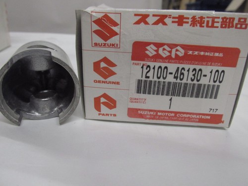 NOS GENUINE Suzuki 12100-46130-100 RM50 OR50 1979-80  OEM 1.00MM OVERSIZE PISTON - Picture 2 of 2