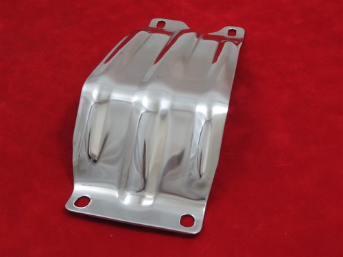 SKID PLATE ENGINE HARLEY PANHEAD SHOVELHEAD FL FLH FXE FXS FXWG STAINLESS STEEL - 第 4/6 張圖片