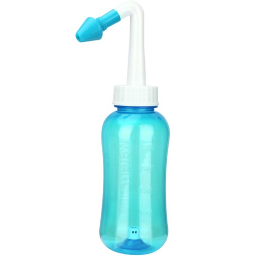 300/500ML Neti Pot Sinus Rinse Bottle Nose Wash Cleaner Nasal Irrigation Kit - Picture 9 of 18
