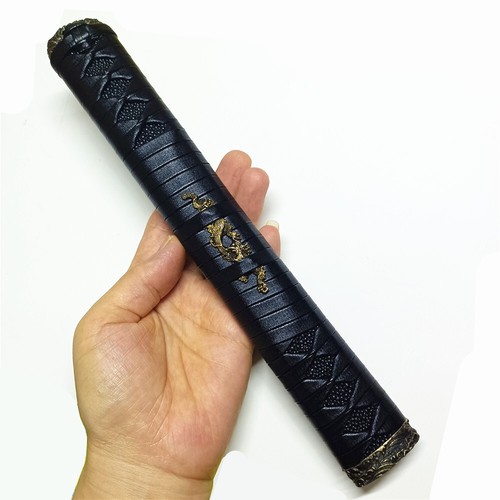Tsuka Handle Menuki Fuchi Kashira Japanese Wakizashi Katana Sword Diy Parts - 第 10/12 張圖片