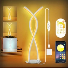 Daymeet Table Lamp for Bedroom, Table Lamps for Nightstand Light Lamp
