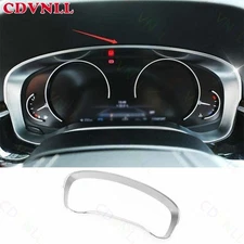 For BMW 5 Series G30 2018-22 Matte Silver Central Console Dashboard Panel Strip