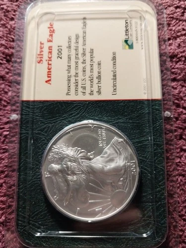 2001 1 oz Silver American Eagle (Brilliant Uncirculated)