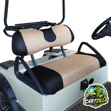 Golf Cart Seat Cover Set   Breathable Mesh Cushion Cover for Club Car, EZGO  Ya