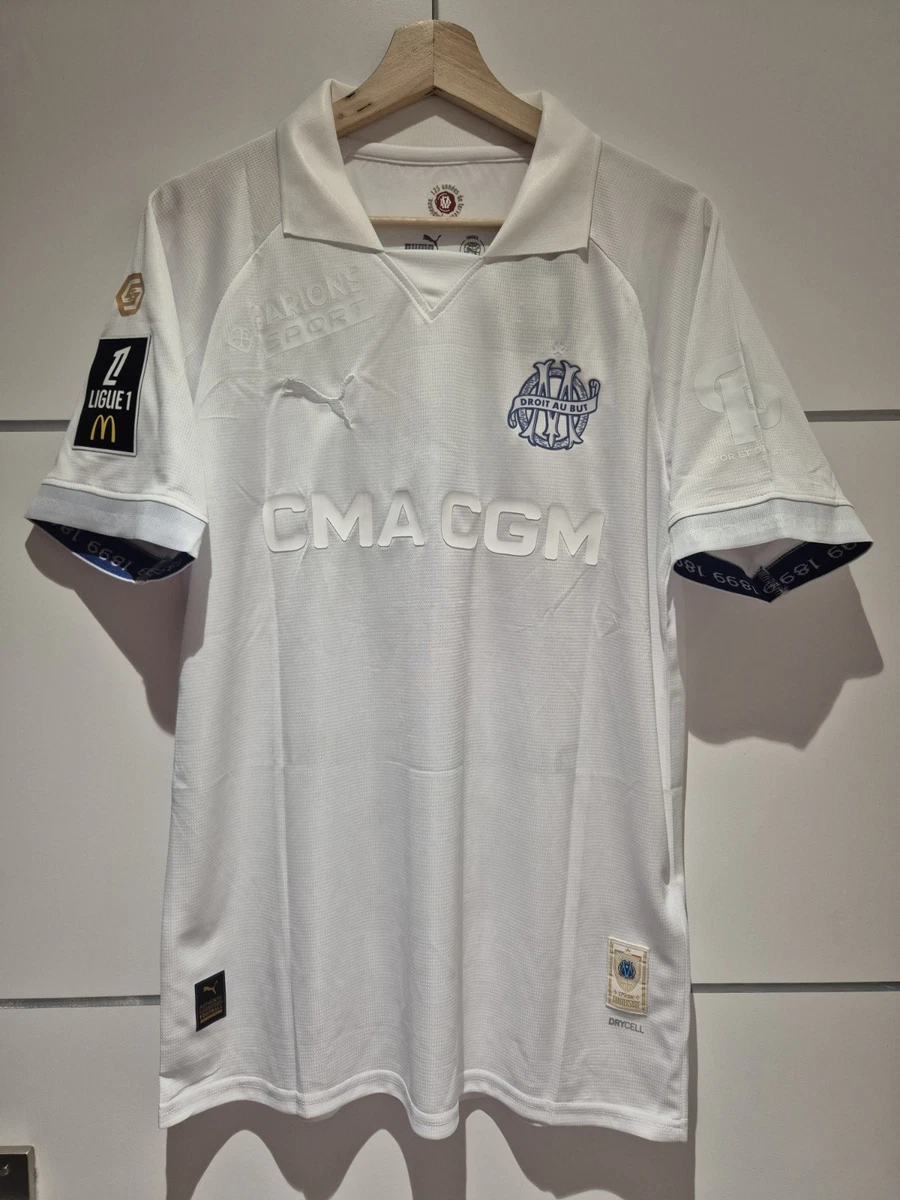 MAILLOT OM MARSEILLE porté par SANSON Match worn shirt adizero EUR 199,00 - FR