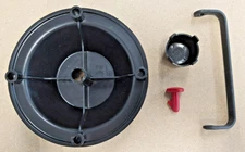Genuine Peg Perego Parts Kit-Wheel Driver, Hood Lock, Hubcap & Battery Handle